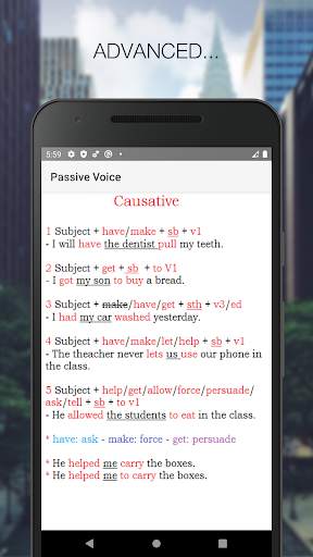 Passive Voice and Active Voice screenshot 2