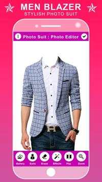 Men Blazer Photo Suit Editor screenshot 5
