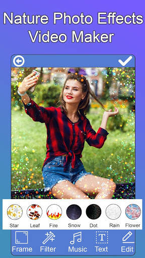 Nature Effect Video Maker : animated effect music screenshot 2