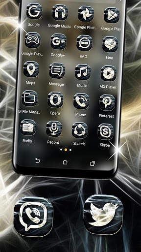 Fractal Leopard Launcher Theme screenshot 2