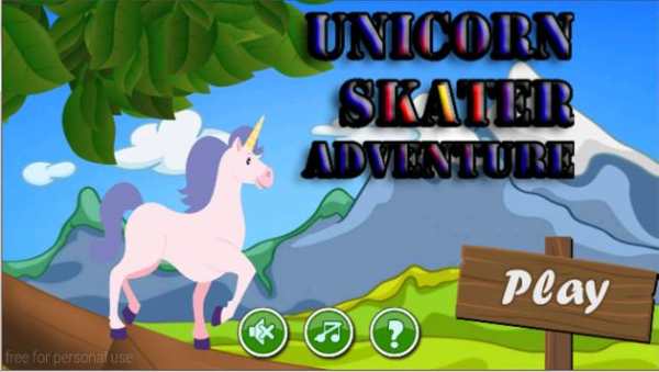 Unicorn Skater Adventure screenshot 1