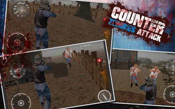 Counter Zombies Attack screenshot 3
