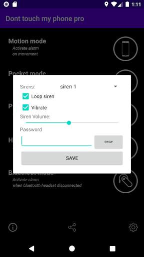 Don't touch my phone pro screenshot 6