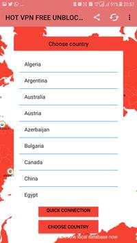 HOT VPN Free - Unblock Proxy Unlimited screenshot 2