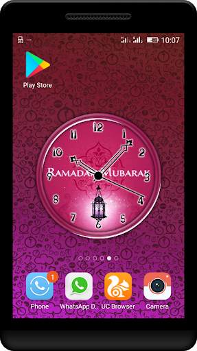 Ramadan Clock Live Wallpaper screenshot 3