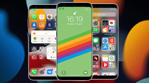iOS launcher max 2022 screenshot 1