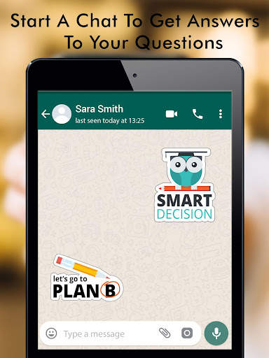 Business Chats Stickers - WAStickerApps screenshot 7