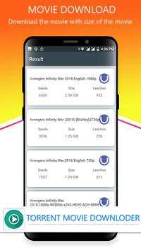 Torrent Movie Downloader screenshot 3