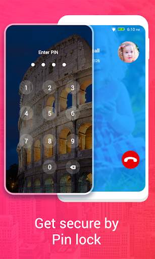 Incoming Outgoing Call Lock screenshot 1