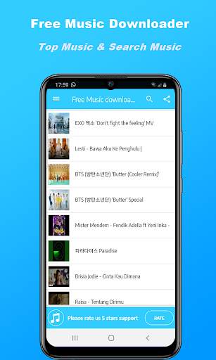 Tube Downloader Music Free - Mp3 Download Player screenshot 1