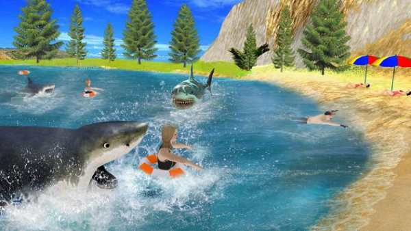Blue Whale Simulator: Hungry Angry Shark Evolution screenshot 3