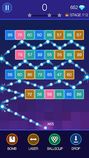 Bricks Breaker - Glow Balls screenshot 2