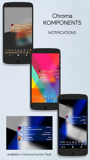 Chroma Free KLWP screenshot 4