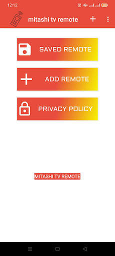onida tv remote screenshot 1