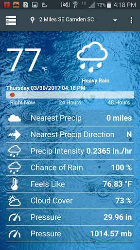 Storm Alert Lightning & Radar screenshot 2