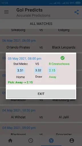 Gol Predicts screenshot 3