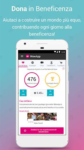 WowApp - Earn. Share. Do Good screenshot 4