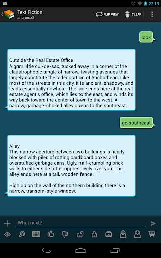 Text Fiction - Play Zork! скриншот 1