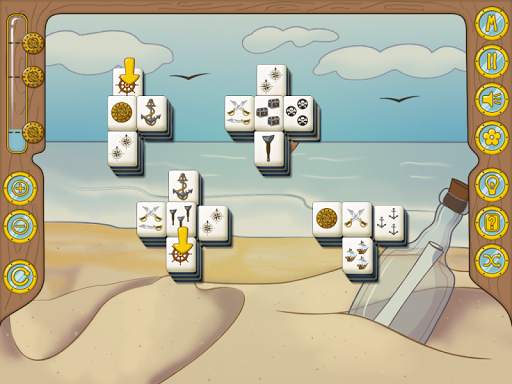 Pirate Mahjong HD screenshot 4
