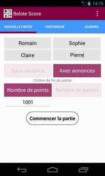 Score Belote Camera screenshot 7