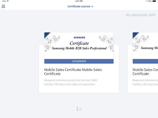 Samsung MBA (Samsung Mobile B2B Academy) screenshot 8
