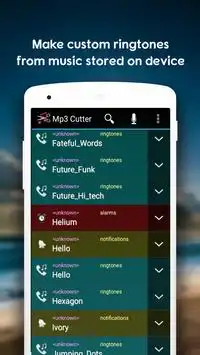 MP3 Cutter and Ring tone Maker screenshot 1