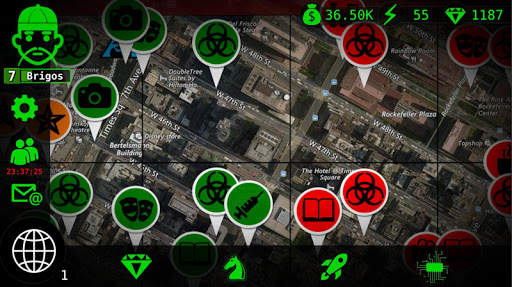 Hacker World War - Virus GPS Game screenshot 2