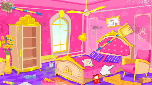 Princess Castle Cleaning Game screenshot 5