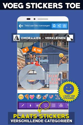 Tekst aan foto toevoegen App (2020) screenshot 2