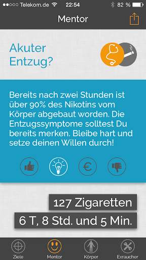 Rauchen aufhören - Smokerstop screenshot 4