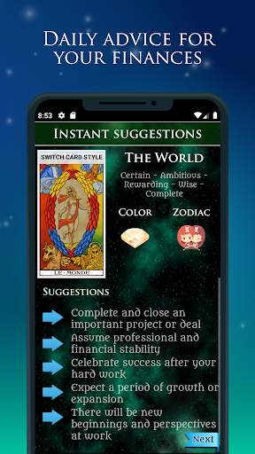 Tarot of Money & Finance - Free Tarot Card Reading screenshot 4