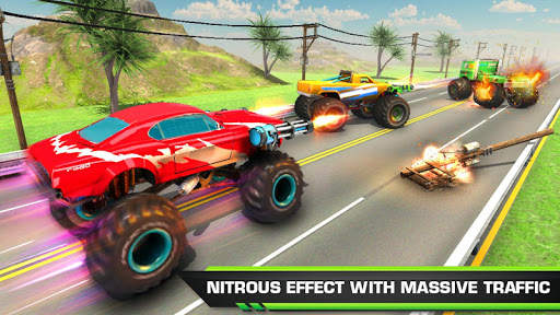 Monster Truck Racing: Monster Truck Shooting Game screenshot 7