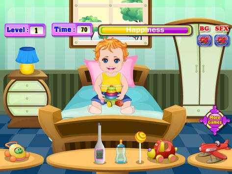 Baby is sick Girls Games screenshot 2