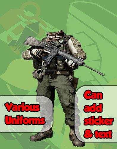 Army Photo Frame Maker screenshot 1