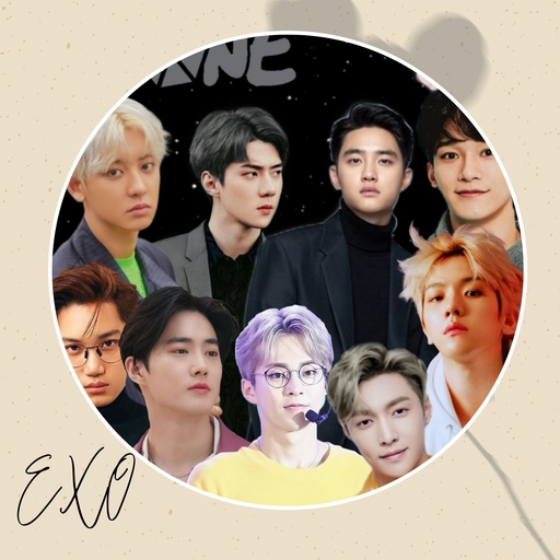EXO wallpaper &amp; music offline icon