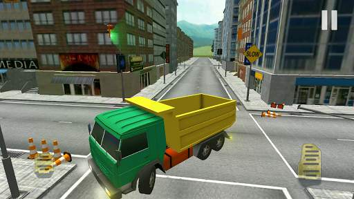 Truck: Racing 3D screenshot 2