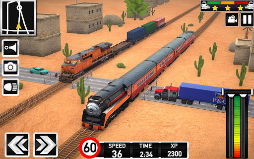 Real Train Simulator 3D - Railway Train Games 2021 screenshot 1
