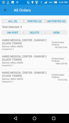 AGS Mobile Multi Order Booking screenshot 8