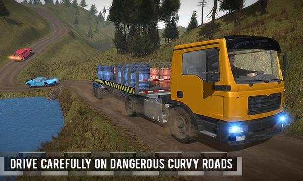 Trailer Truck Off Road Driving screenshot 1