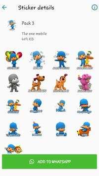 POCOYO STICKERS FOR WHATSAPP screenshot 3