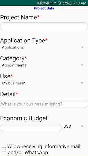 Android Freelance Project screenshot 2