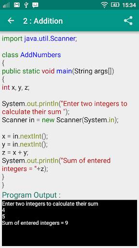 Java Tutorial screenshot 4