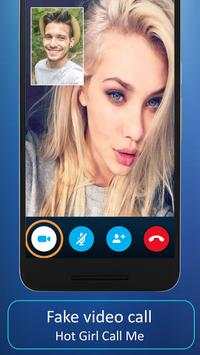 Hot Girl Fake Video Call : Fake Video Call screenshot 1