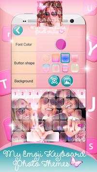 My Emoji Keyboard Photo Themes screenshot 1