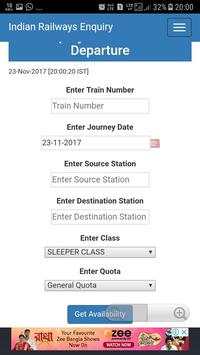 Railway Enquiry System Lite screenshot 5