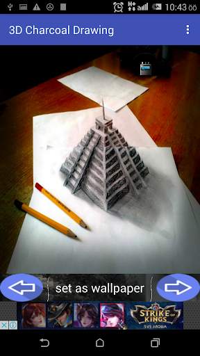 3D Charcoal Drawing screenshot 2