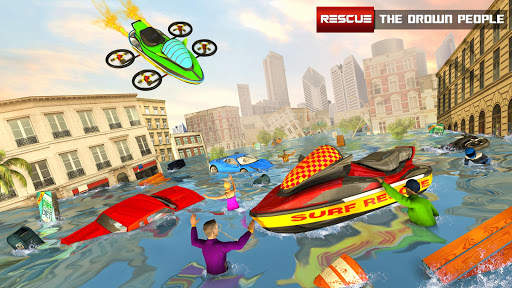 JetSki Robot Car Game - Robot Transforming Games screenshot 3