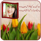 Urdu Sad Poetry Photo Frames icon