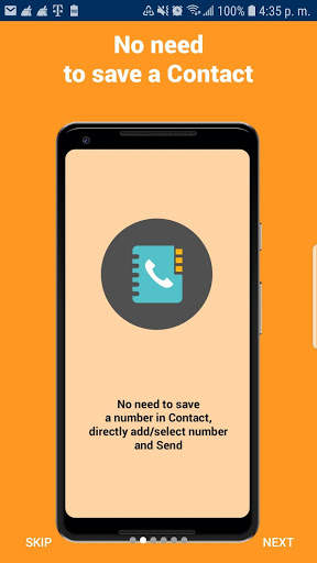 Send quick message by whatsapp screenshot 2