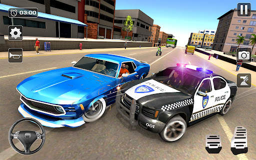 Police Car Driving Mad City screenshot 3
